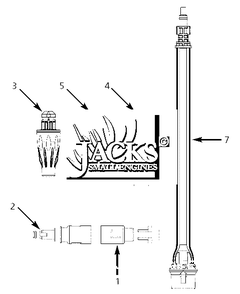 Part Location Diagram of PM343311SV Campbell Hausfeld Lance Assembly-quick Click